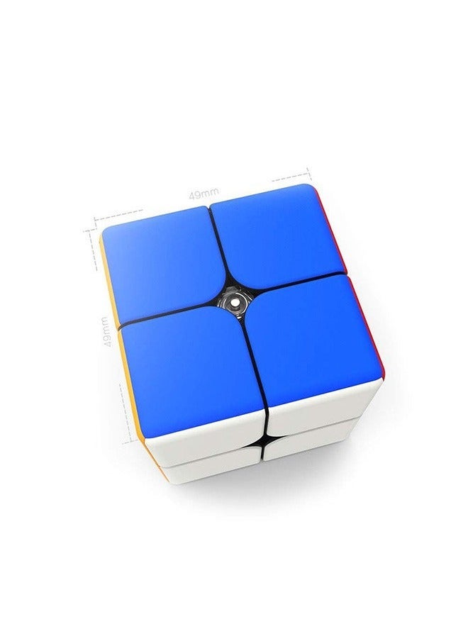 GAN 249 V2, 2x2 Speed Cube Gans Mini Cube Puzzle Toy 2x2x2 Magic Cube 49mm - Image 2